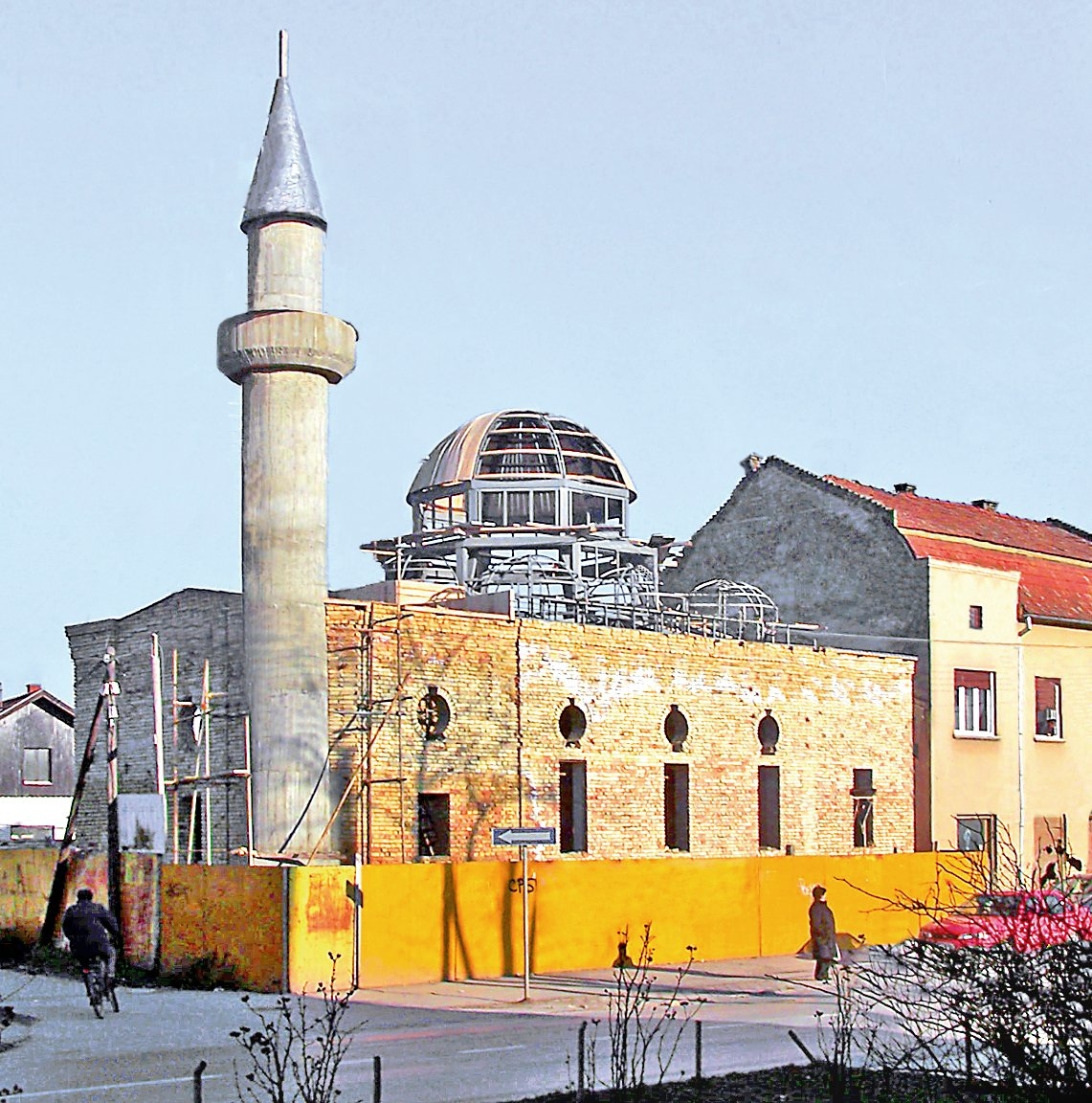 Subotica’da yeni inşa edilen cami