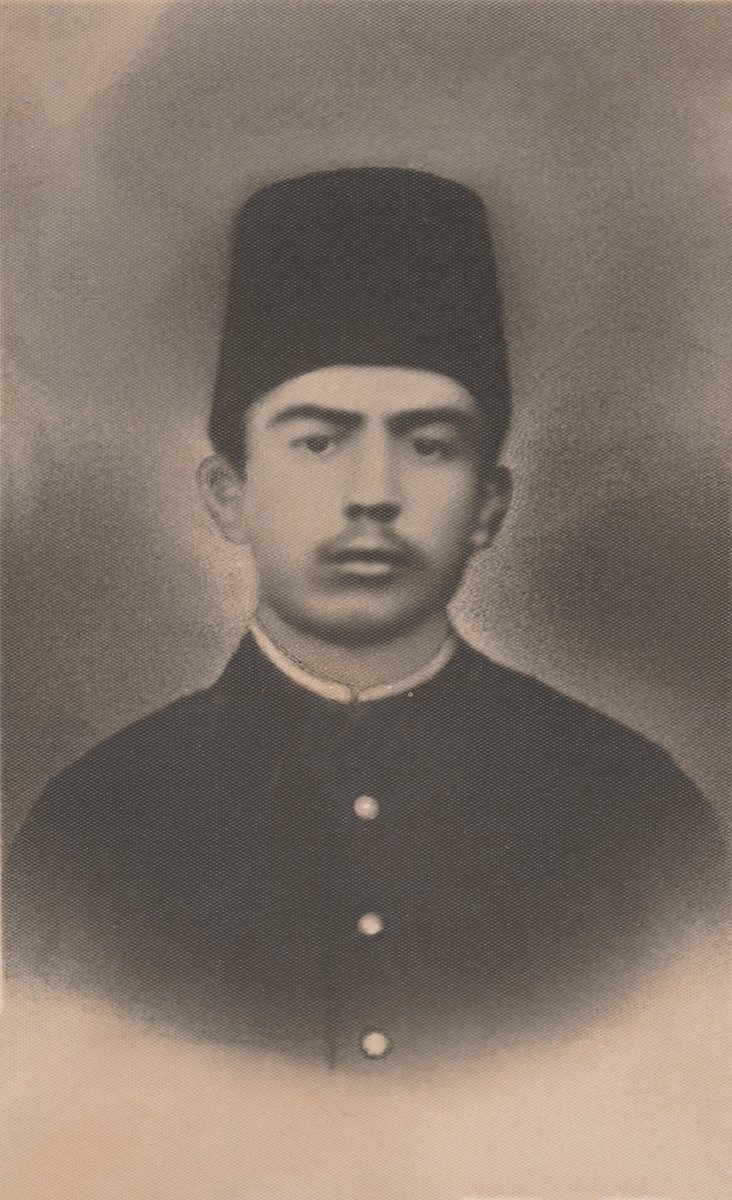Mehmed Âkif Baytar Mektebi’nde talebe iken(M. Ruyan Soydan koleksiyonu)