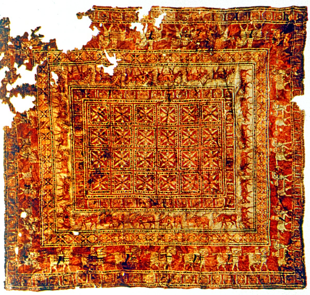 Pazırık halısı (Hermitage Museum – St. Petersburg)