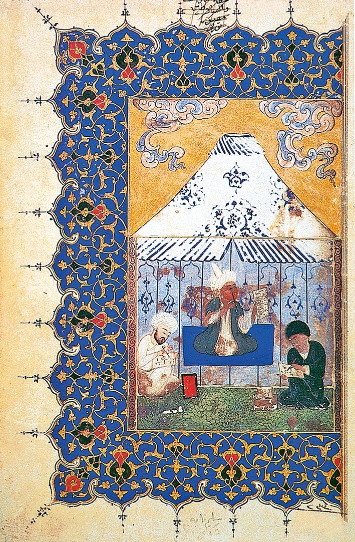 Şükrî-i Bitlisî’nin Selimnâme’sinden minyatürlübir sayfa (TSMK, Hazine, nr. 1597)