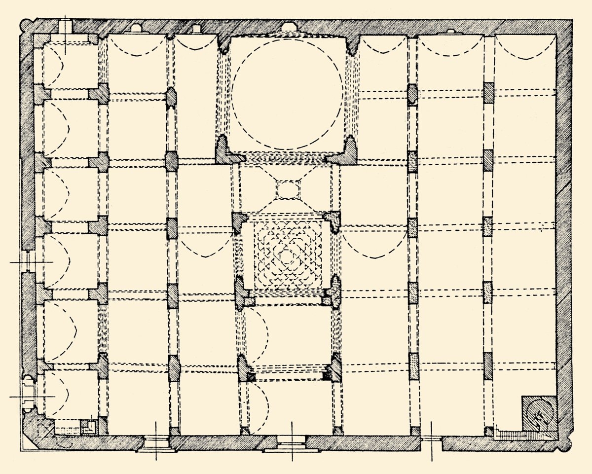 Erzurum Ulucamii’nin planı
