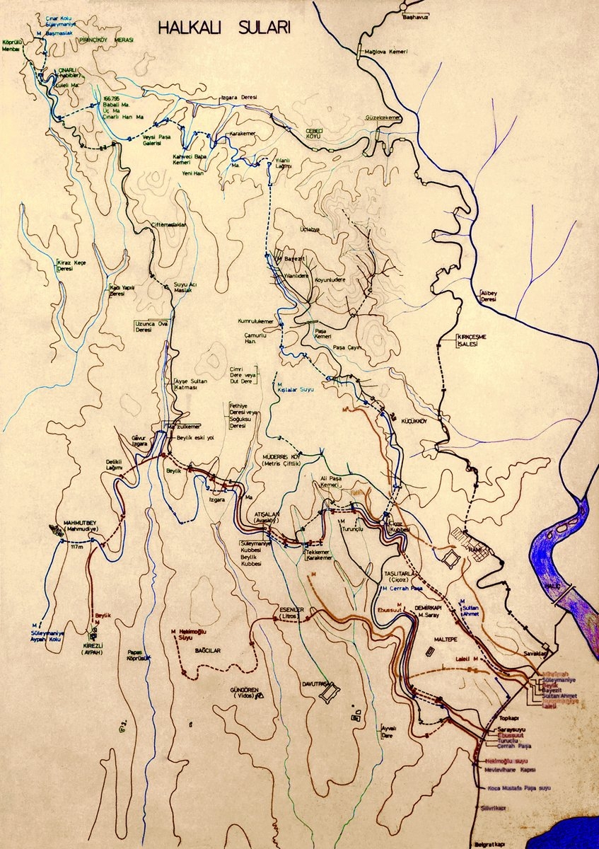 Halkalı sularının isâle planı