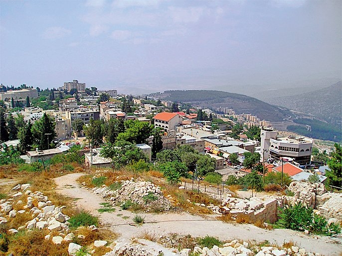 Modern Safed’den bir görünüş