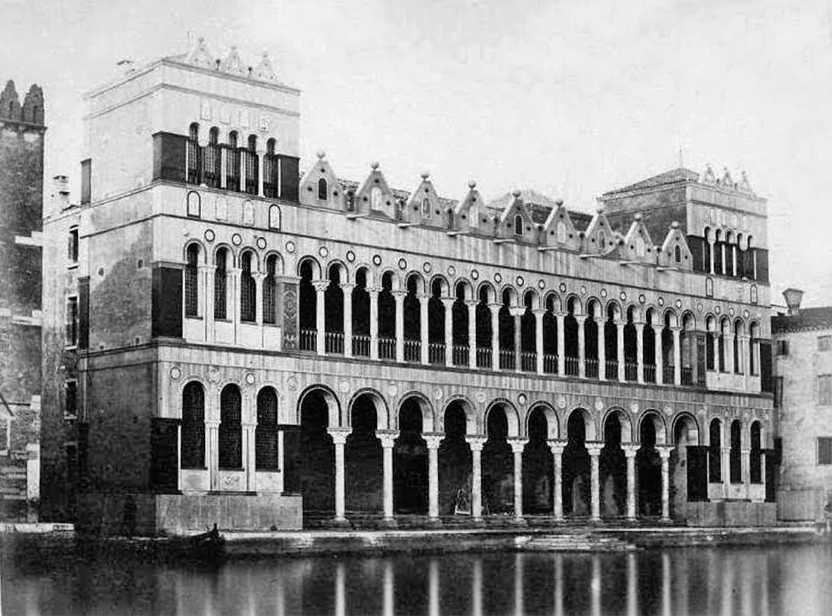 Giacomo Palmieri adında bir tüccarın yaptırdığı, 1621’de Türk tüccarlarına tahsis edilen konut (Fondaco dei Turchi)