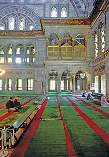 Nuruosmaniye Camii’nin hünkâr mahfili