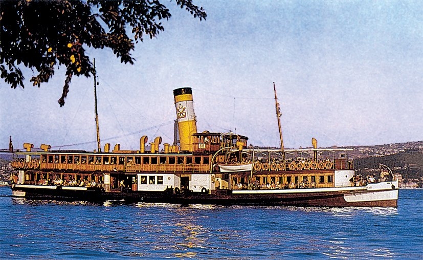 Şirket-i Hayriyye vapurlarından Güzelhisar vapuru