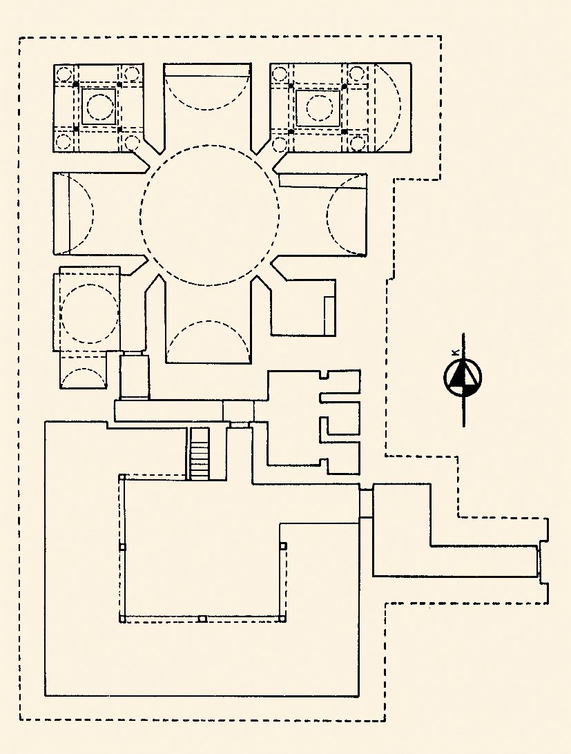 Kahire’deki Sinan Paşa Hamamı’nın planı