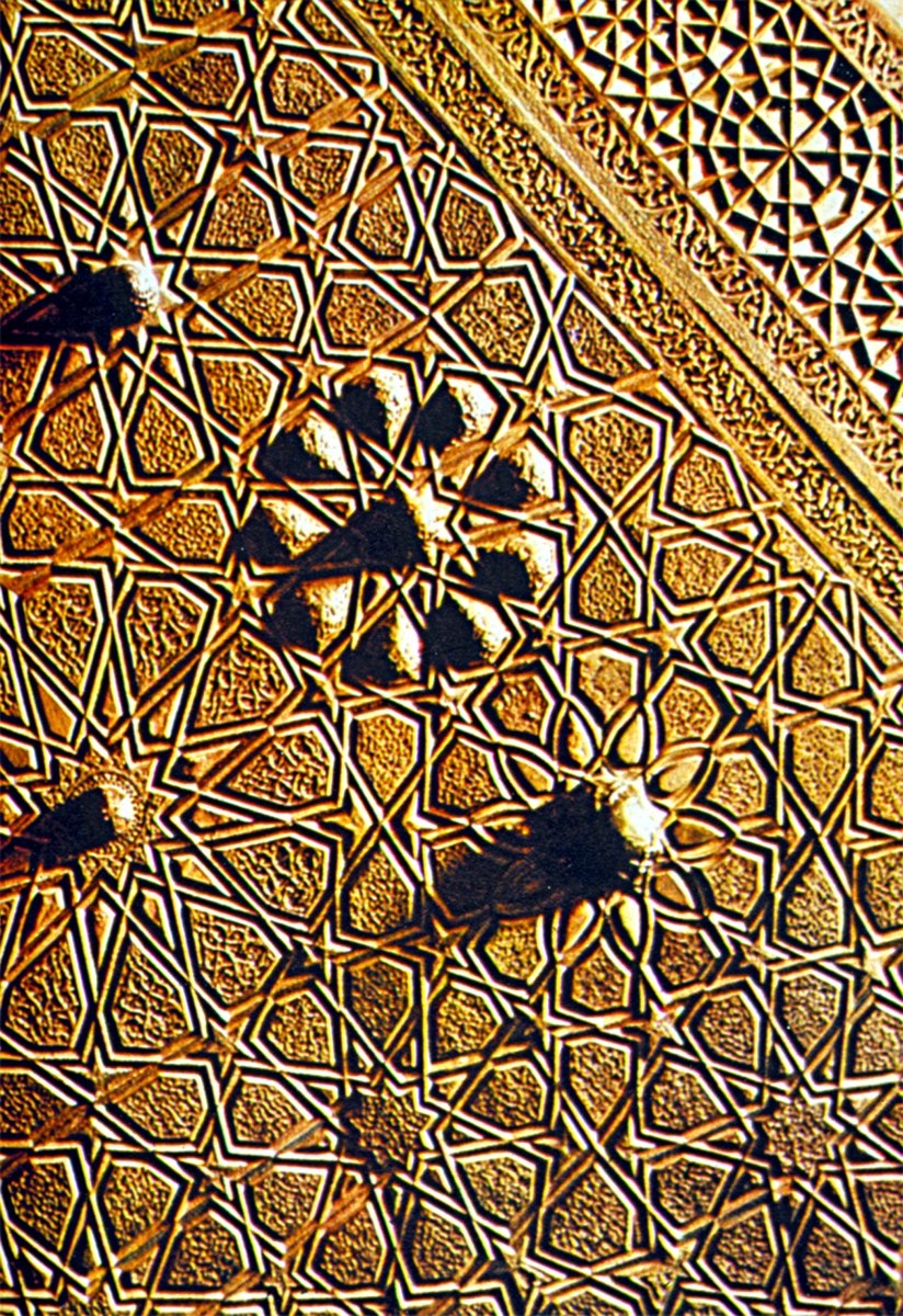 Kündekârî tekniğinde yapılmışBursa Ulucamii’nin minberinden detay