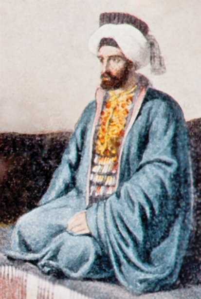 Çavuşbaşı kesedarı (Ârif Mehmed Paşa, Mecmûa-i Tesâvîr-i Osmâniyye, İstanbul 1279, lv. XI)