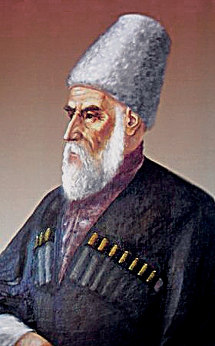 XVIII. yüzyılın ilk yarısında Çerkezler’in Müslümanlığa girişini sağlayan Kazanoko Jabağ’ı tasvir eden yağlı boya tablo