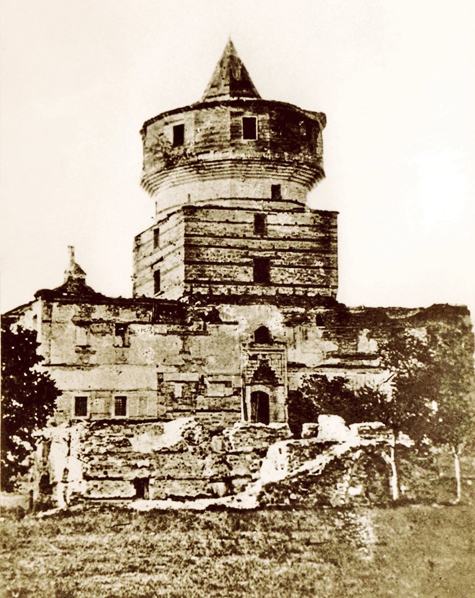 Cihannümâ Kasrı’nın 1868’de onarımdan önceki hali (Ayverdi, Osmanlı Mi‘mârîsi, III, rs. 416)