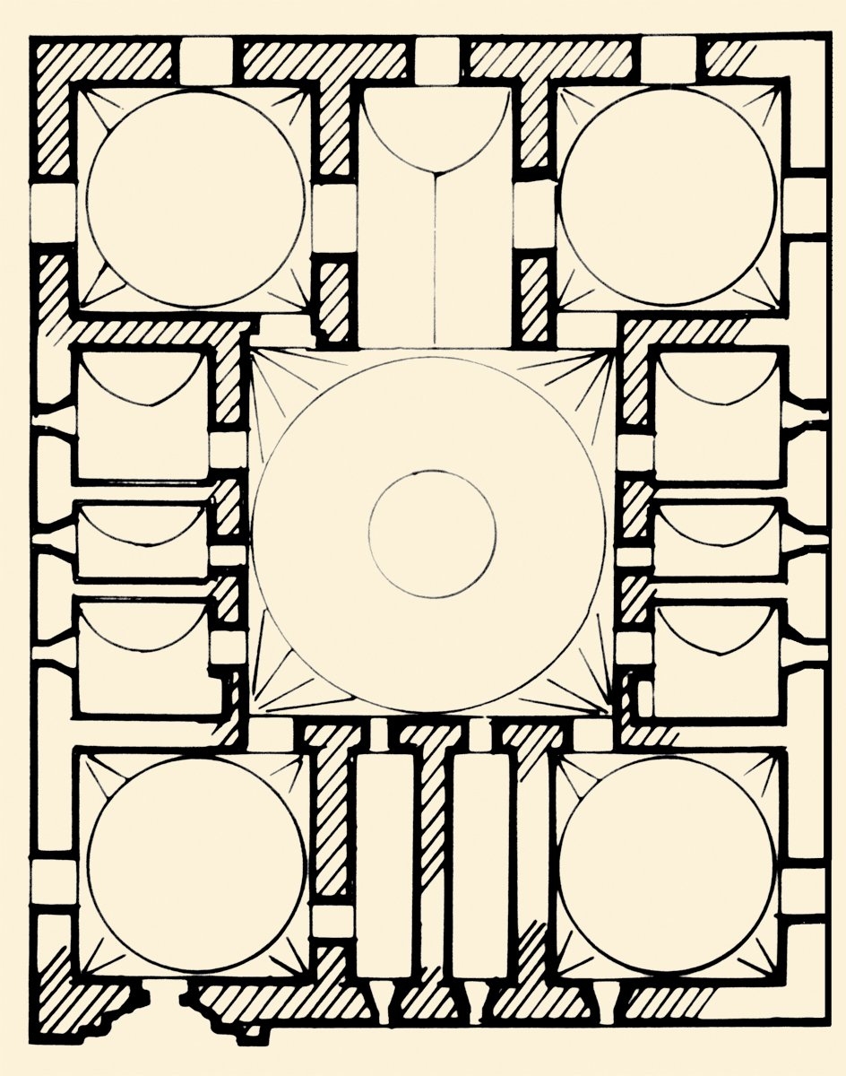 Karatay Medresesi’nin planı