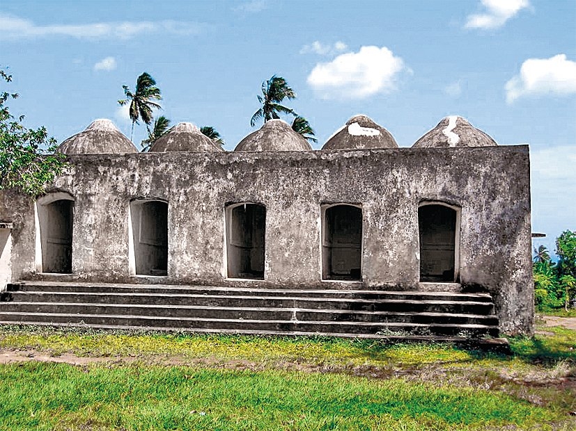 Kidichi’de 1850 tarihli Fars Hamamı’nın ön cephesi