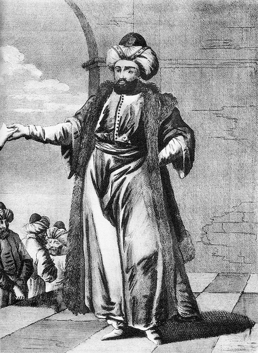 Hammûde Paşa’yı tasvir eden temsilî resim