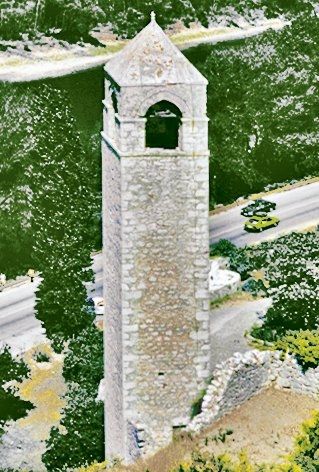 Osmanlı döneminden kalma Poçitel Saat Kulesi – Bosna-Hersek