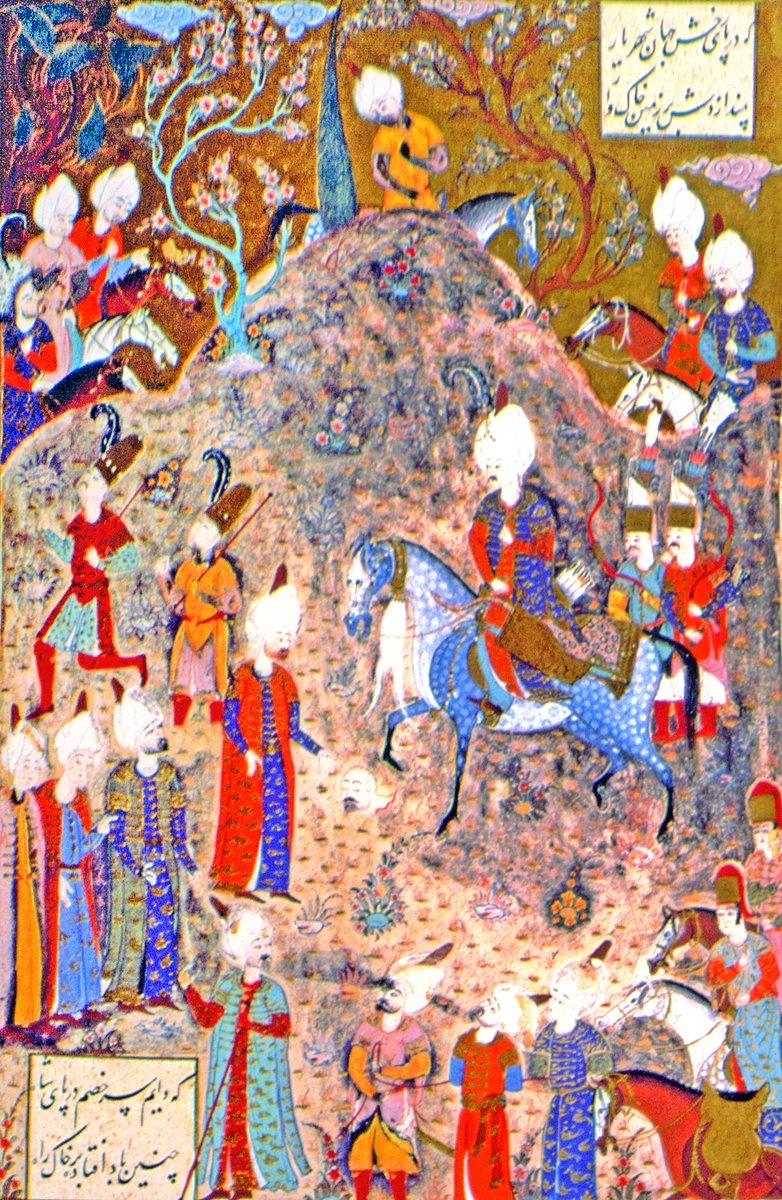 Hain Ahmed Paşa’nın ölümünü tasvir eden minyatür (Süleymannâme, TSMK, Hazine, nr. 1517, vr. 170b)