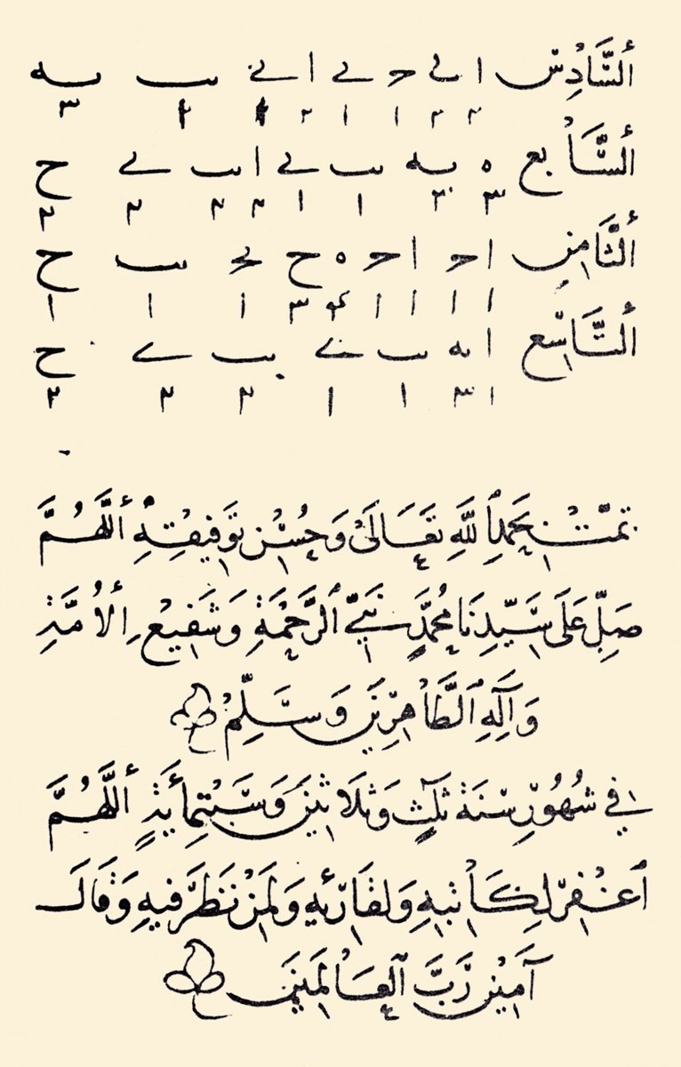 Kitâbü’l-Edvâr’ın son sayfası (Nuruosmaniye Ktp., nr. 3653/1)