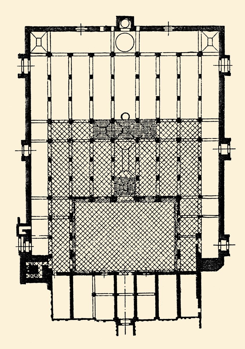 Tâzâ Camii’nin planı – Fas