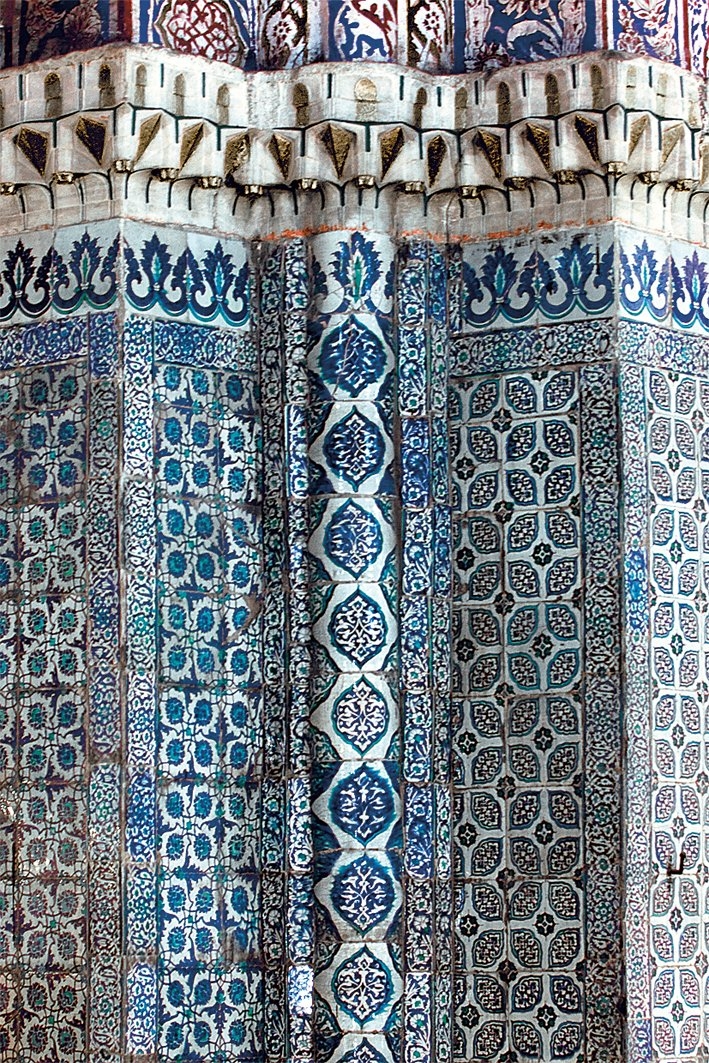 Yenicami duvar çinilerinden bir örnek