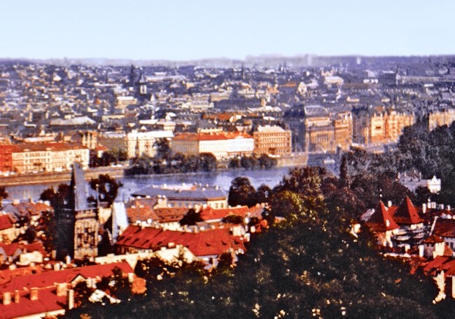 Prag’dan bir görünüş – Çekoslovakya