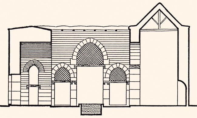 Nûriyye Dârülhadisi’nin kesiti