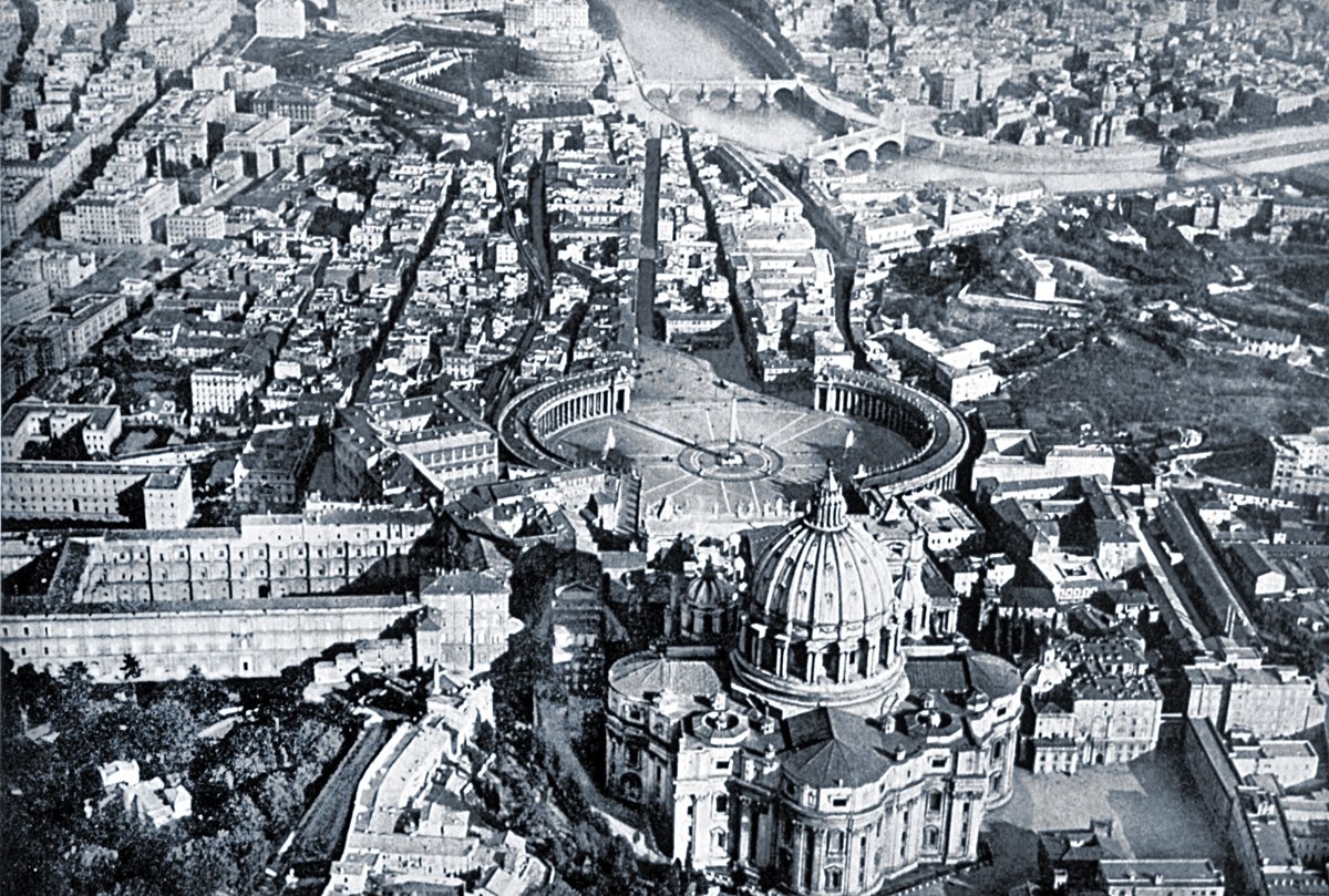 Vatikan’dan bir görünüş – Roma/İtalya