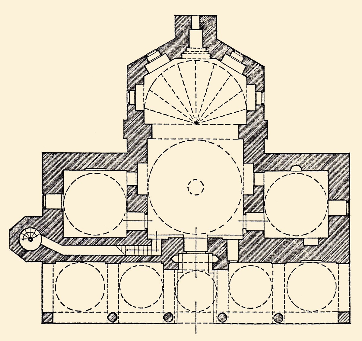 Tire Yahşi Bey (Yeşilce İmaret) Camii’nin planı