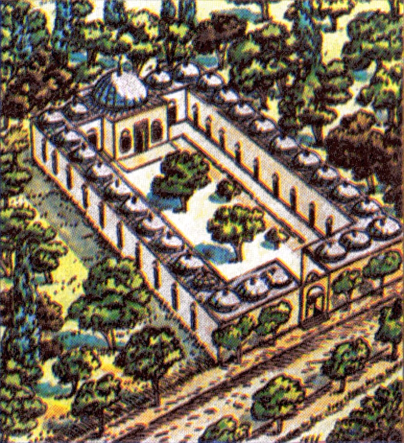 Yıldırım Bayezid Dârüşşifası’nın A. Süheyl Ünver tarafından yapılan rekonstrüksiyonu