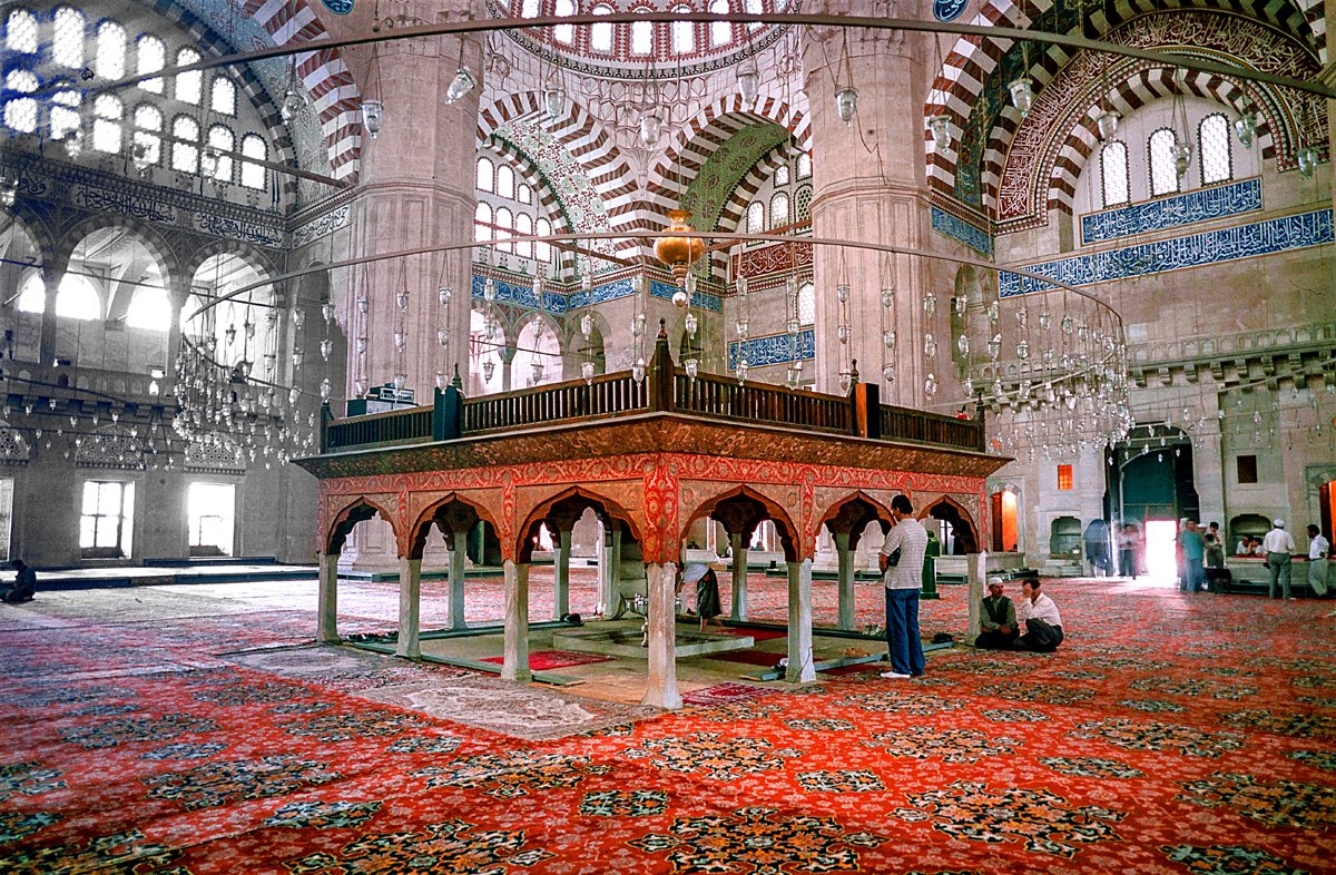 Edirne Selimiye Camii’nin müezzin mahfili