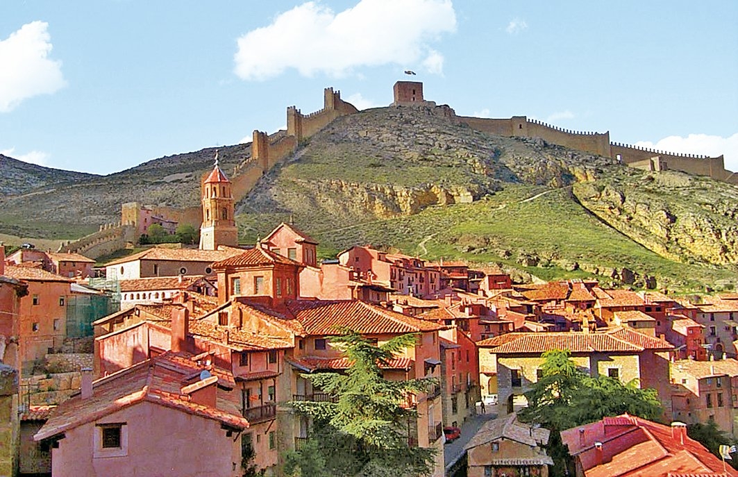 Günümüzde Albarracin adını taşıyan Şentemeriyetüşşark’tan bir görünüş