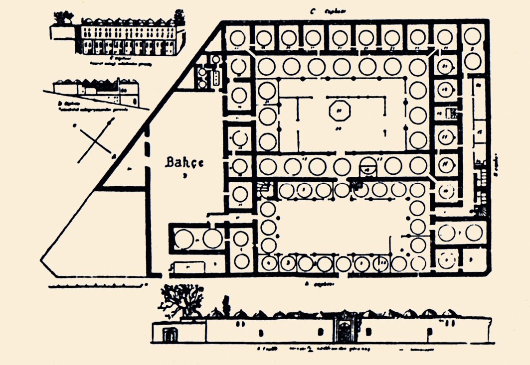 Süleymaniye Dârüşşifâsı’nın planı