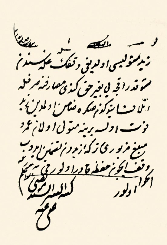 Seyyid Murtaza Efendi’nin bir fetvası (İlmiyye Salnâmesi, s. 482)