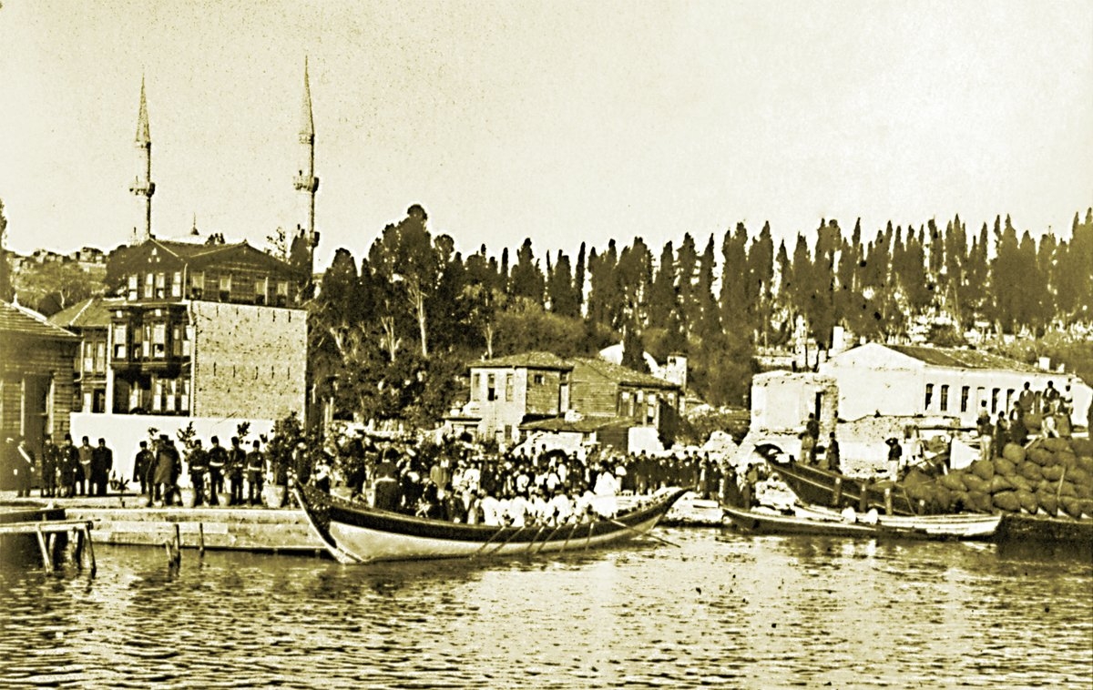 Alman İmparatoru II. Wilhelm’in Eyüp Sultan’ı ziyareti (İÜ Ktp., Albüm, nr. 90483)