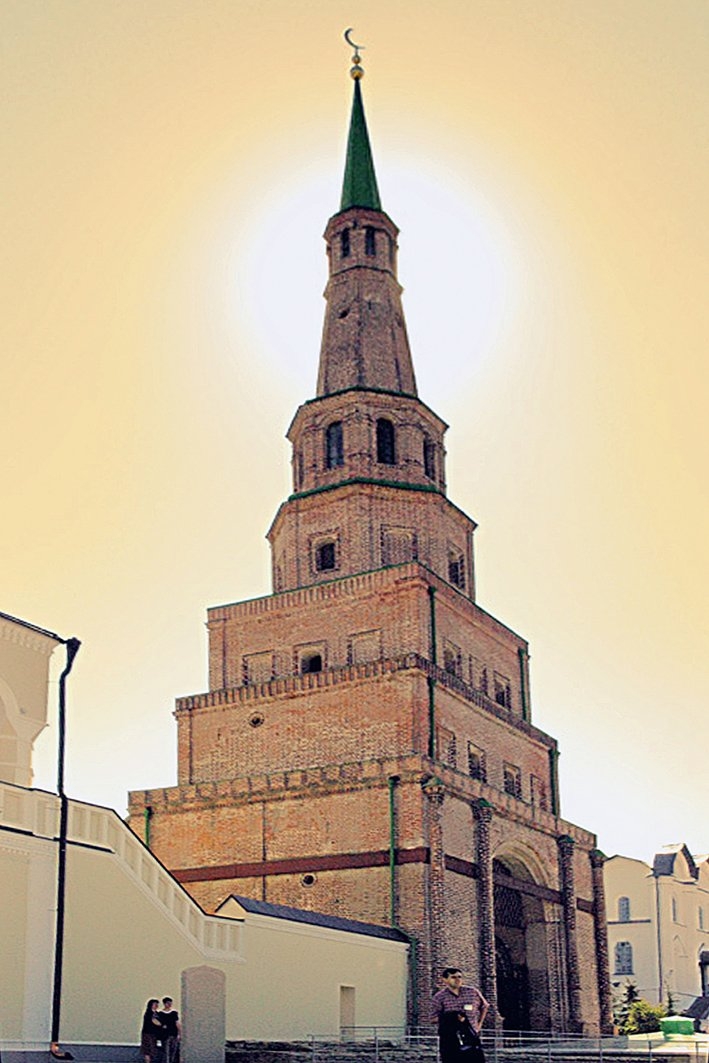 Kazan’ın sembolü Süyümbüke Kulesi(Attila Küntüz fotoğraf arşivi)
