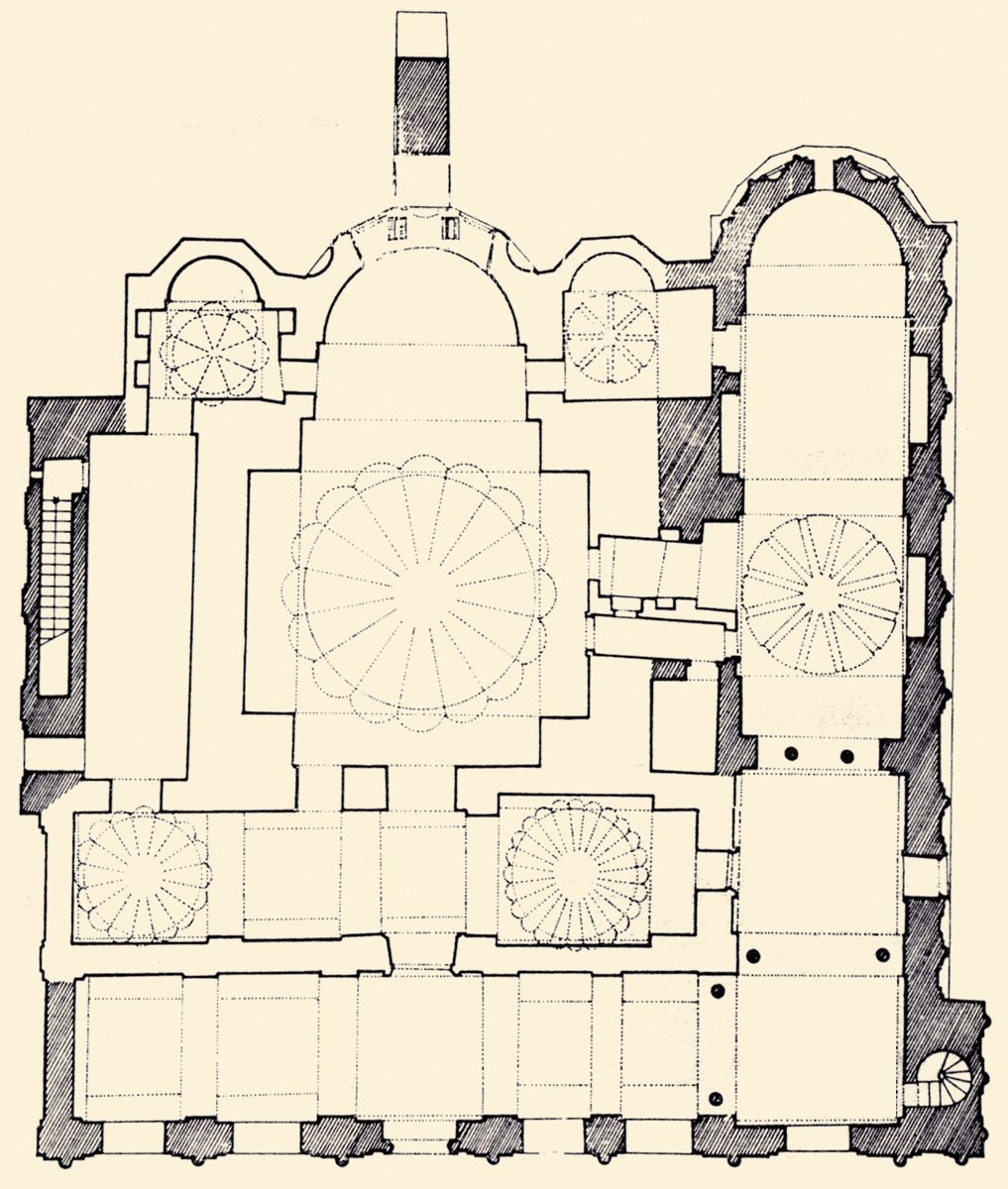 Kariye Camii’nin planı