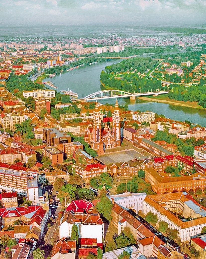 Modern Segedin’den (Szeged) bir görünüş – Macaristan