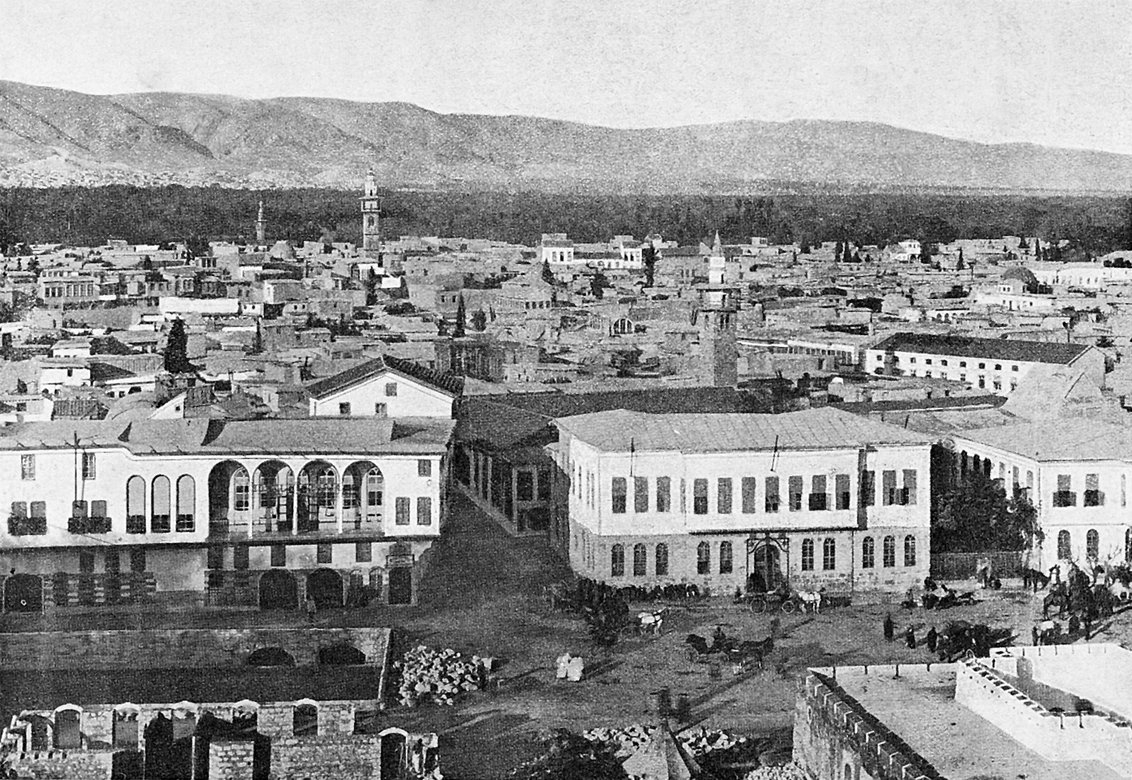 XX. yüzyılın başlarında Şam’da Sâlihiye mahallesi