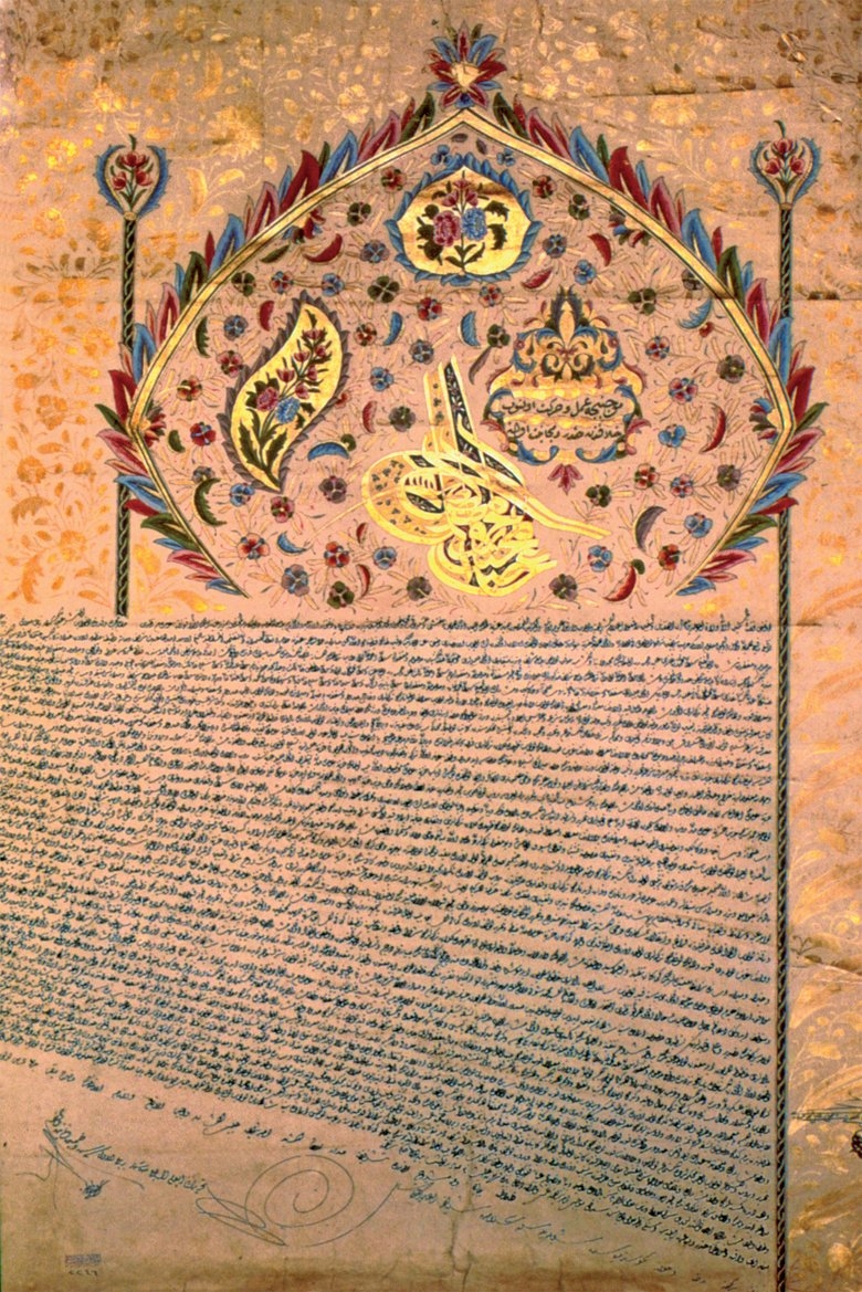 Sultan Abdülmecid’in bir fermanı