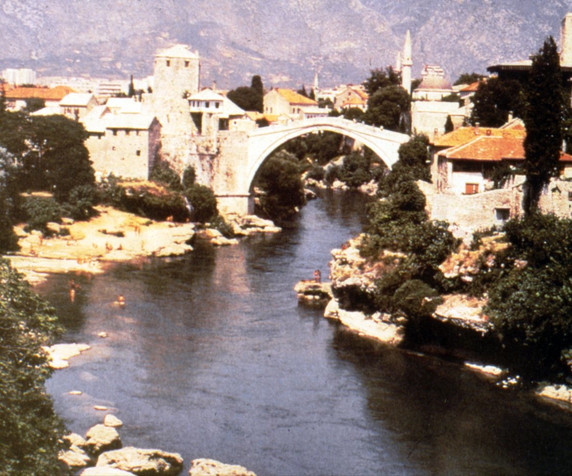 XVI. yüzyılın ikinci yarısına ait Mostar Köprüsü
