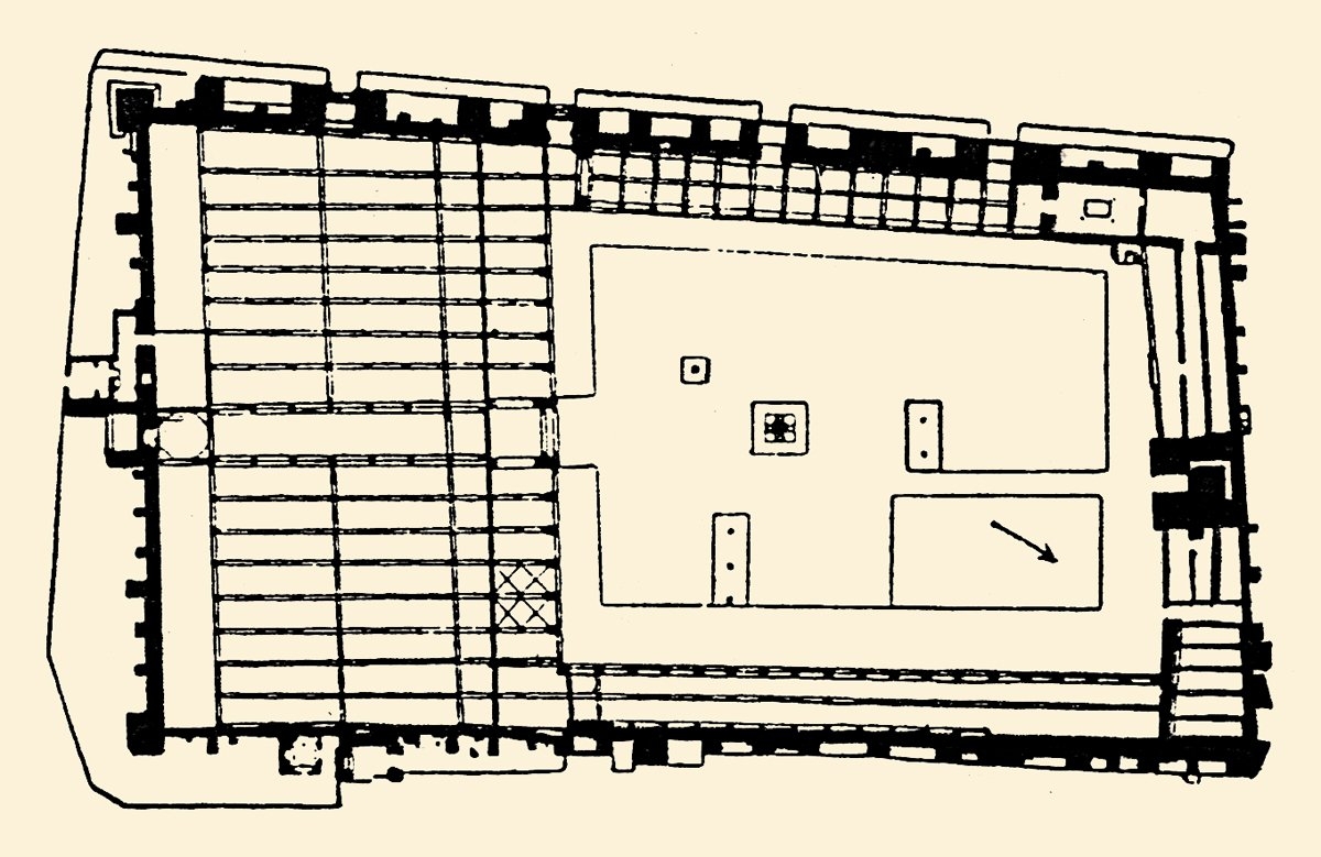 Sîdî Ukbe Camii’nin planı