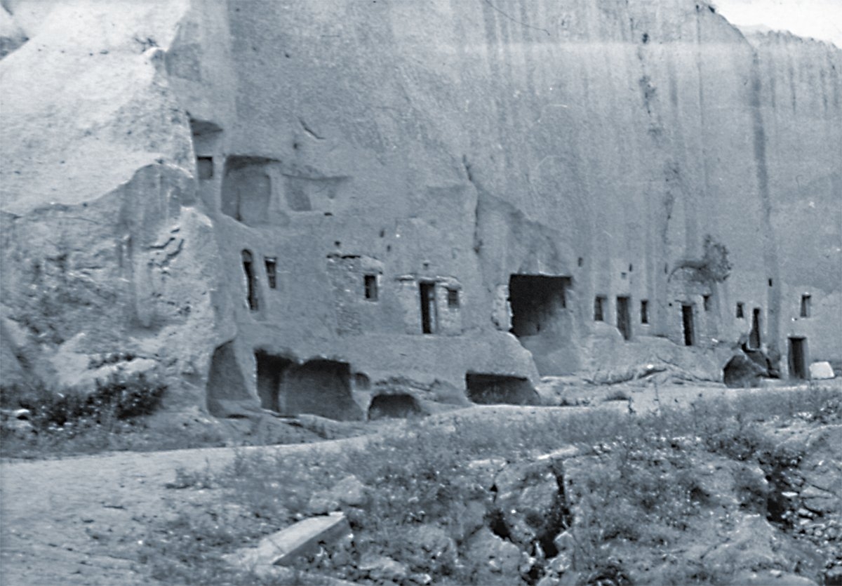 Sille’de Akmanastır’ın cepheden görünüşü – Selçuklu/Konya