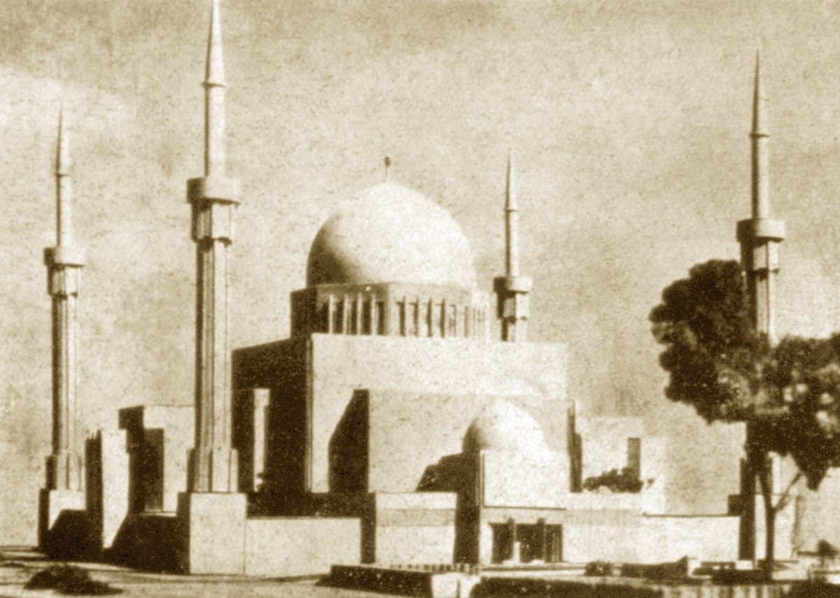 Varşova Camii’nin proje maketi