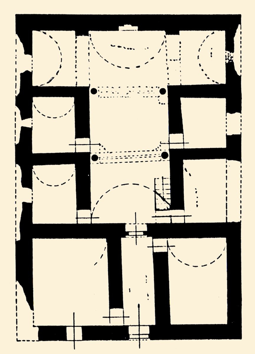 Afyon civarındaki Boyalıköy Hankahı’nın planı