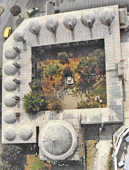 Selimiye Dârülhadisi’nin Selimiye Camii minaresinden görünüşü – Edirne