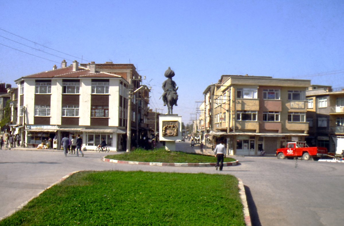 Akşehir’de Nasreddin Hoca Meydanı’ndan bir görünüş