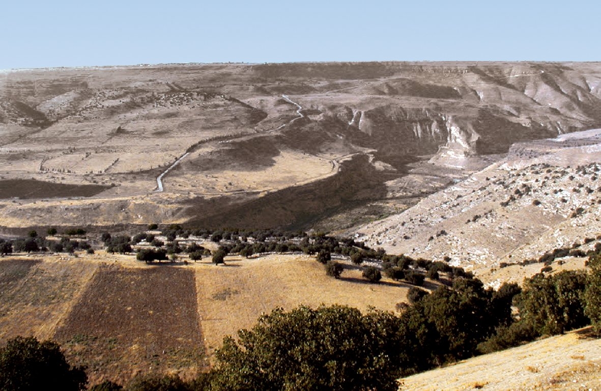 Yermük Savaşı’nın yapıldığı vadi – Ürdün