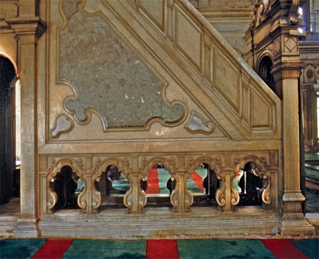 Nuruosmaniye Camii’nin minberinden bir detay