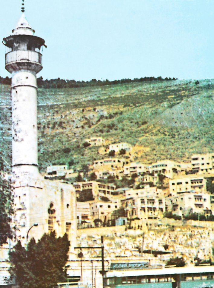 Nablus’tan bir görünüş