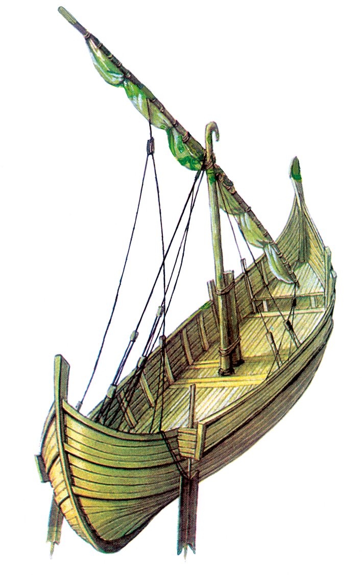 IX. yüzyıla ait bir Arap gemisi