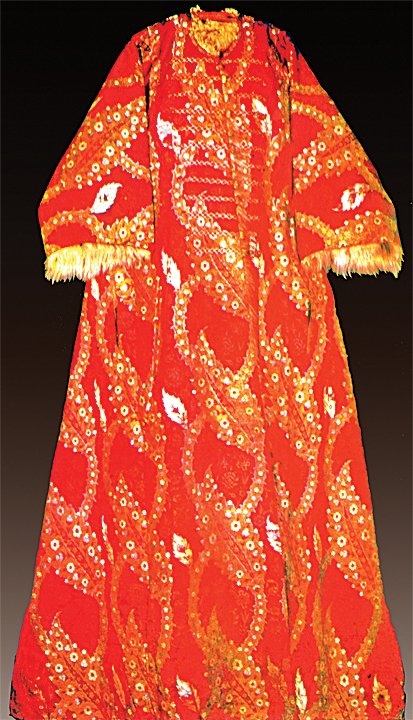 II. Bayezid’in kaftanı(TSM, Padişah Elbiseleri, Envanter nr. 13/35)